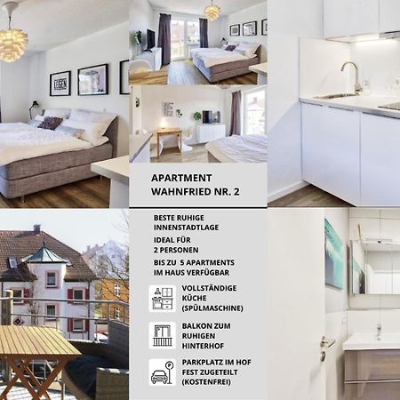 Apt Wahnfried No2 - Sehr Zentrales, Ruhiges Cityapartment Mit Balkon, Kueche, Duschbad & Parkplatz Байройт Экстерьер фото