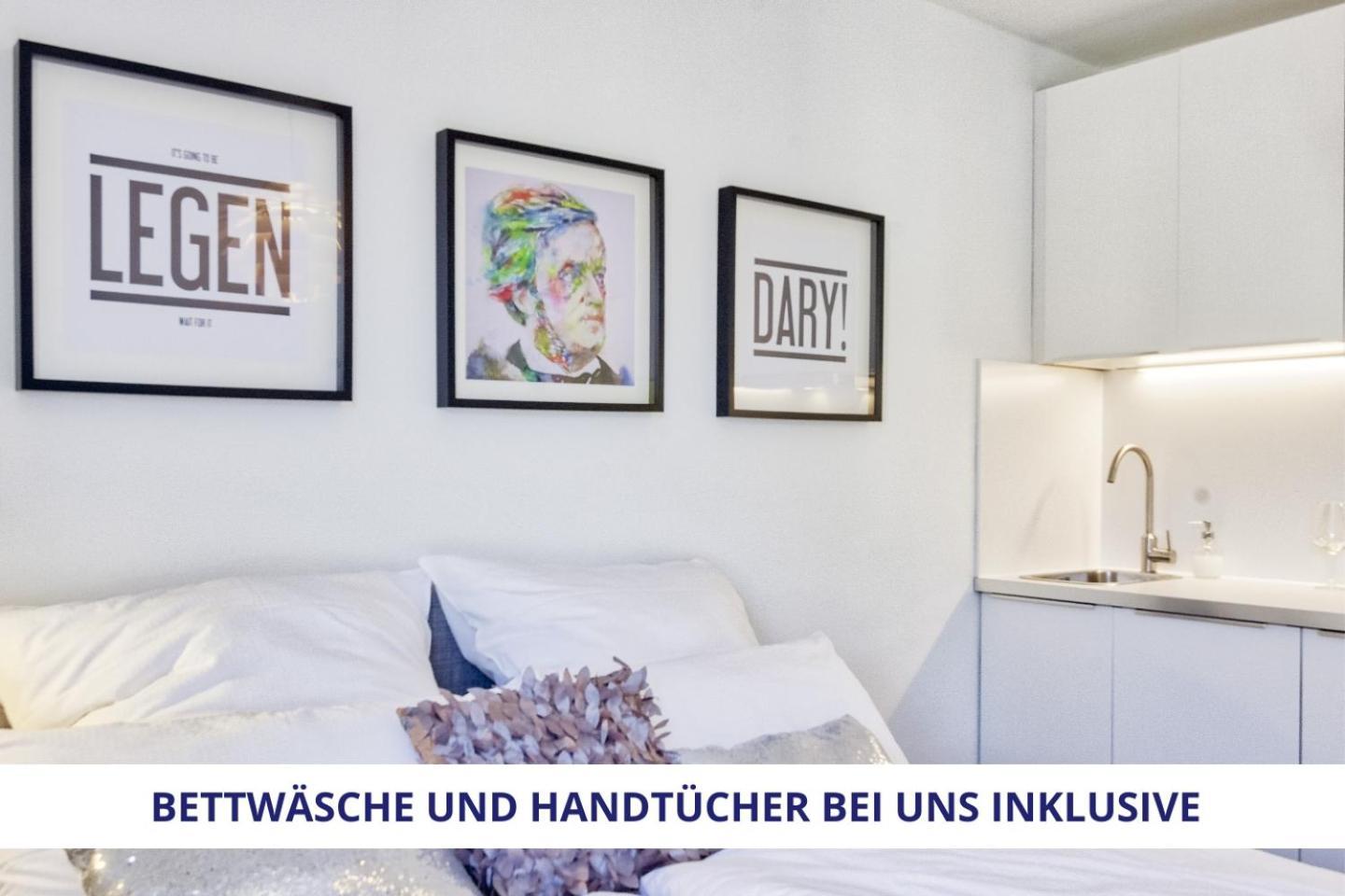 Apt Wahnfried No2 - Sehr Zentrales, Ruhiges Cityapartment Mit Balkon, Kueche, Duschbad & Parkplatz Байройт Экстерьер фото