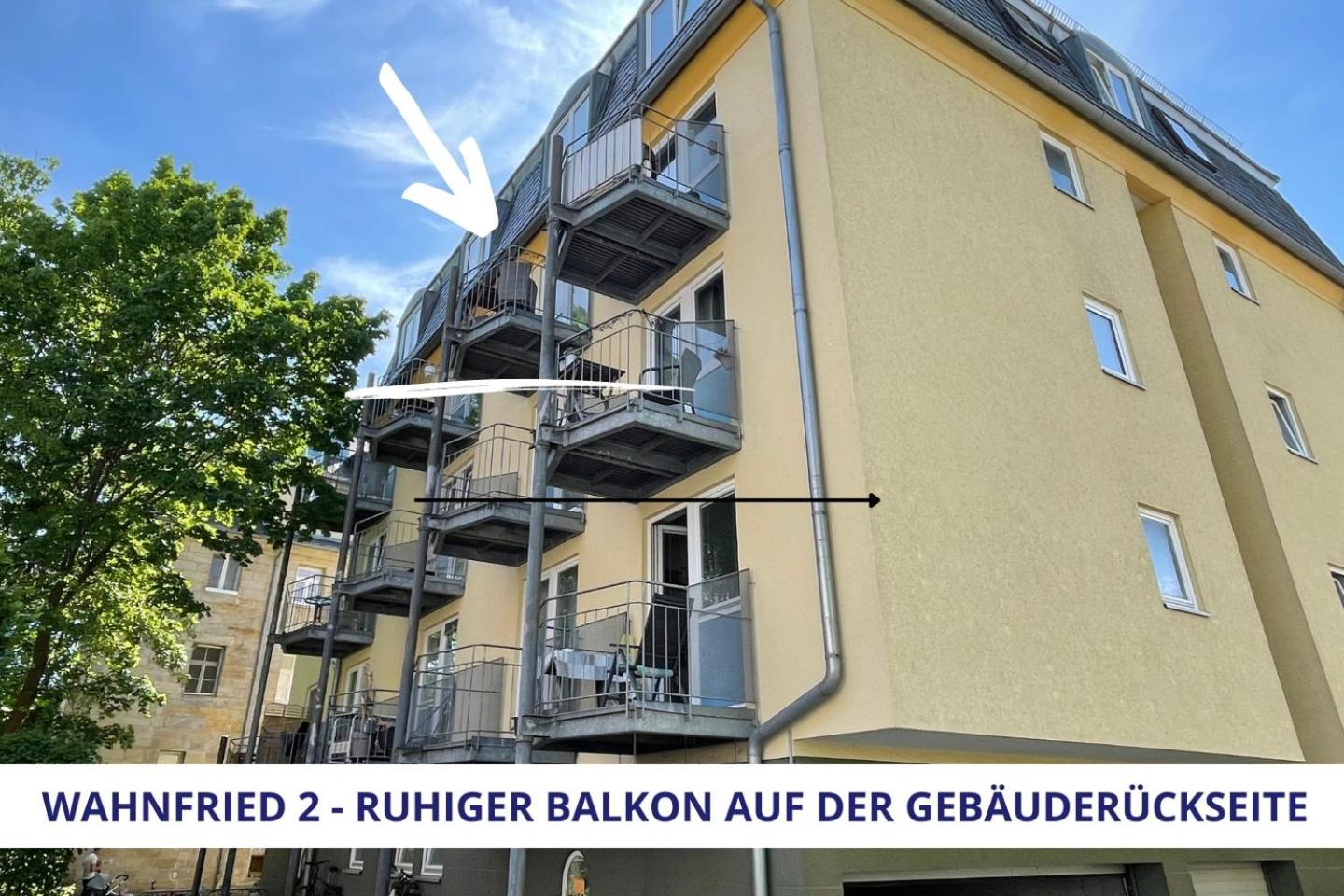 Apt Wahnfried No2 - Sehr Zentrales, Ruhiges Cityapartment Mit Balkon, Kueche, Duschbad & Parkplatz Байройт Экстерьер фото